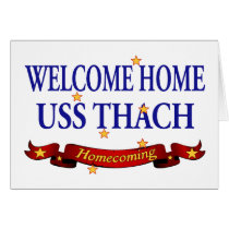Welcome Home USS Thach cards