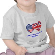 Welcome Kate & William/ Royal Wedding T Shirt