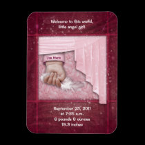Welcome little Angel Girl magnets