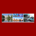 WELCOME  LONDON, ENGLAND bumper stickers