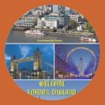 WELCOME  LONDON, ENGLAND stickers