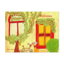 Welcome postcards by MedinaA42 Welcome postcards
