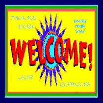 Welcome posters