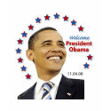 Welcome, President Obama! (Ladies Long Sleeve) t-shirts