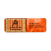Welcome Rabbit Year Return Address Label