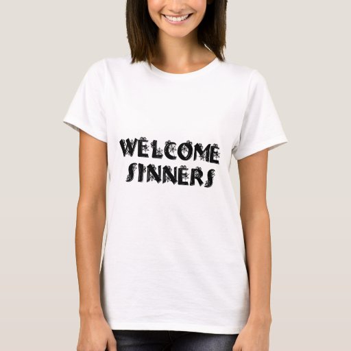 sinners club t shirt