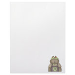 Welcome Spring · Bear in Purple Overall Custom Letterhead