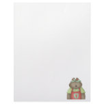 Welcome Spring · Bear in Red Overall Letterhead