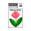 Welcome Spring postage