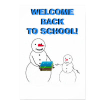 Welcome the Student's back to school Poster posters