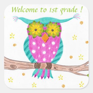 Welcome to 1st grade stickers