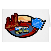 Welcome to Arizona Greeting Card