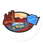 Welcome to Arizona Round Stickers