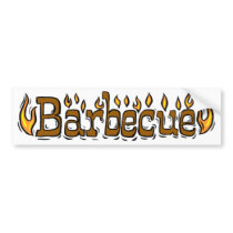 Welcome To Barbecue Bumper Stickers