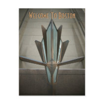 Welcome To Boston Postcard