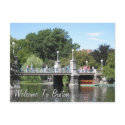 Welcome To Boston postcards