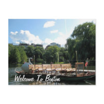 Welcome To Boston Post Card