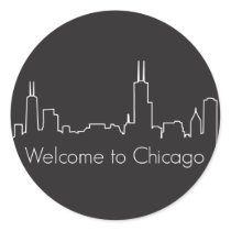 Welcome to Chicago stickers
