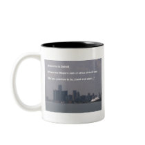Welcome to Detroit Mug