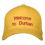 Welcome to Durban soccer football fans caps Baseball Cap