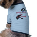 Welcome to England! pet clothing by incurablehippie Welcome to England! pet clothing