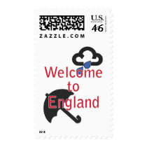 Welcome to England! postage by incurablehippie Welcome to England! postage