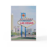 Welcome to Fabulous Las Vegas Announcement Card