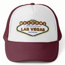 Welcome to Fabulous Las Vegas Brown Cap hats by vegasdusoleil Welcome to Fabulous Las Vegas Brown Cap hats