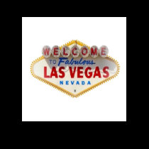 Welcome to Fabulous Las Vegas logo Baby Doll Tee t-shirts
