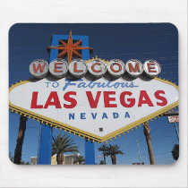 Welcome to Fabulous Las Vegas Mousepad by urbanphotos Welcome to Fabulous Las Vegas Mousepad