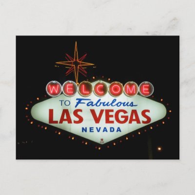 Welcome to Fabulous Las Vegas - Nevada Post Card