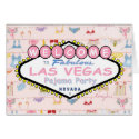Welcome to Fabulous Las Vegas Pajama Party Card by vegasdusoleil Welcome to Fabulous Las Vegas Pajama Party Card