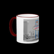 Welcome to Fabulous Las Vegas Ringer Mug by vegasdusoleil Welcome to Fabulous Las Vegas Ringer Mug
