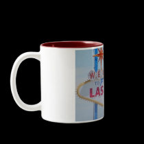 Welcome to Fabulous Las Vegas Two Tone Mug
