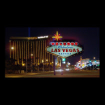 Welcome to Fabulous Las Vegas Widescreen Poster posters