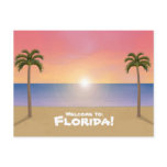 Welcome to Florida: Beach Scene Postcard