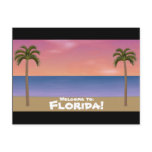 Welcome to Florida: Beach Scene Postcard
