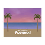 Welcome to Florida: Beach Scene Postcard