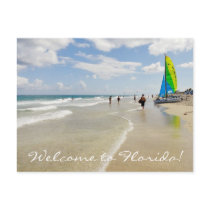 Welcome to Florida / ocean and beach