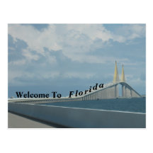 Welcome To Florida Post Card