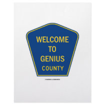 Welcome To Genius County (Signs) letterhead