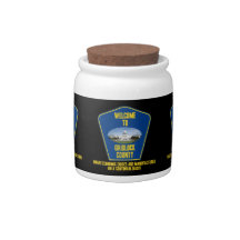 Welcome To Gridlock County (U.S. Congress Humor) Candy Dishes