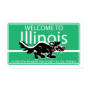 Welcome to Illinois posters by haywiregraphics Welcome to Illinois posters