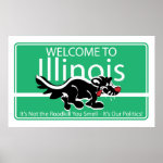 Welcome to Illinois Posters Welcome to Illinois Posters