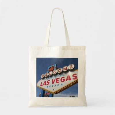 Welcome To Las Vegas Canvas Bag