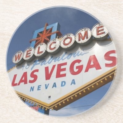 Welcome To Las Vegas Drink Coasters