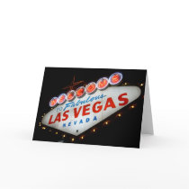 Welcome to Las Vegas Greeting Card
