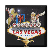 Welcome to Las Vegas Fridge Magnet