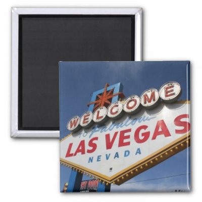 Welcome To Las Vegas Magnet