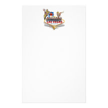 Welcome to Las Vegas Personalized Stationery